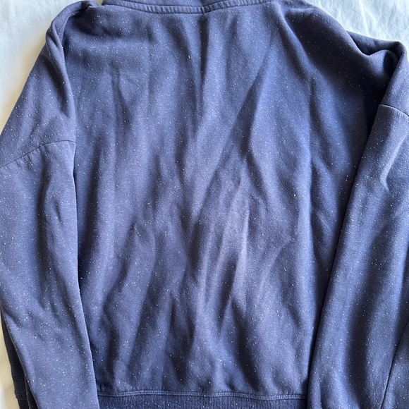 Under Armour Women's Purple Speckled Zip Sweatshirt - Picture 4 of 4